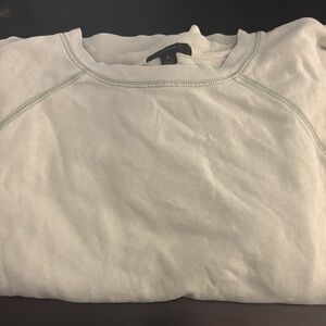 J. Crew Light Gray Crewneck Top